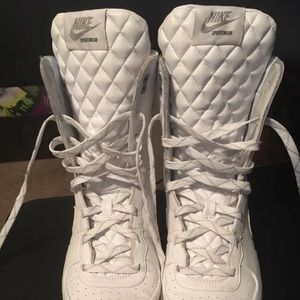 Nike Legend White S/S Quilted High Tops